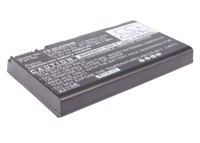 Акумулятор Acer Aspire 3100, Aspire 3103, Aspire 3103WLCi, Aspire 3103WLCiF, Aspire 3103WLMi, Aspire 3103WLMiF, Aspire 3104WLMiB120, Aspire 3104WLMiB80, Aspire 3104WLMiB80F, Aspire 3690, Aspire 3692WLCi, Aspire 3693WLMI, Aspire 3694WLMi, Aspire - Зображення 2