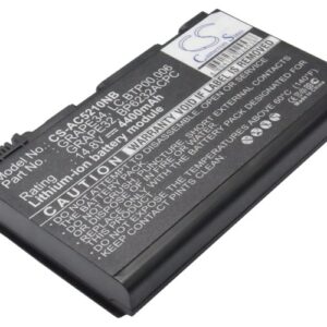 Акумулятор Acer Extensa 5120, Extensa 5210, Extensa 5210-300508, Extensa 5220, Extensa 5220-051G08Mi, Extensa 5220-100508, Extensa 5220-100508Mi, Extensa 5220-101G08Mi, Extensa 5220-1A1G12, Extensa 5220-1A1G16, Extensa 5220-200508, Extensa