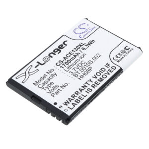 Акумулятор Acer Acer beTouch E130 B, beTouch E130, beTouch E140, E130, E140