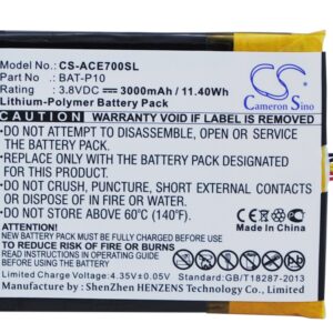 Акумулятор Acer E39, Liquid E700, Liquid E700 Triple