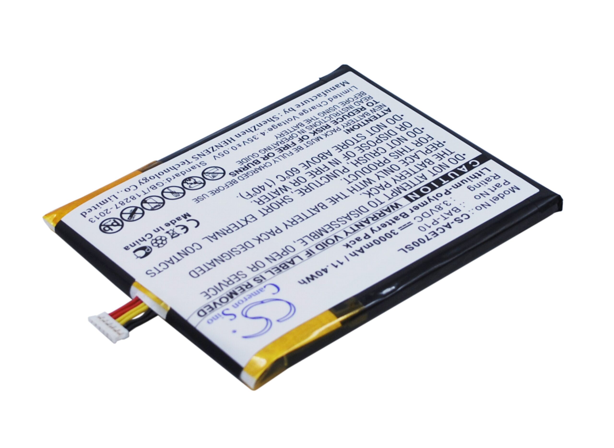 Акумулятор Acer E39, Liquid E700, Liquid E700 Triple - Зображення 3