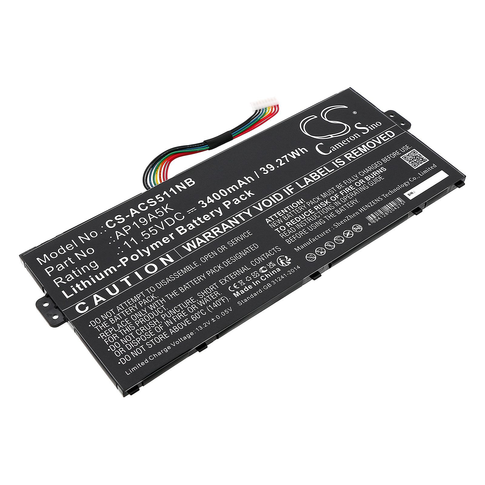 Акумулятор Acer Aspire 5 A515-43, Aspire 5 A515-54, Aspire 5 SP314-54N, Chromebook Spin 511 R752T-C0KX, Chromebook Spin 511 R752T-C1MT, Chromebook Spin 511 R752T-C1Y0, Chromebook Spin 511 R752T-C26N, Chromebook Spin 511 R752T-C2YP, Chromebook Spin