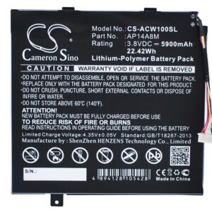 Акумулятор Acer A3-A20, A3-A20FHD, A3-A30, Aspire SW5-011, Aspire SW5-012, Aspire Switch 10, Aspire Switch 10 10-inch Table, Aspire Switch 10E(SW3-013-1070, Aspire Switch 10E(SW3-013-11GV, Aspire Switch 10E(SW3-013-12TJ, Aspire Switch