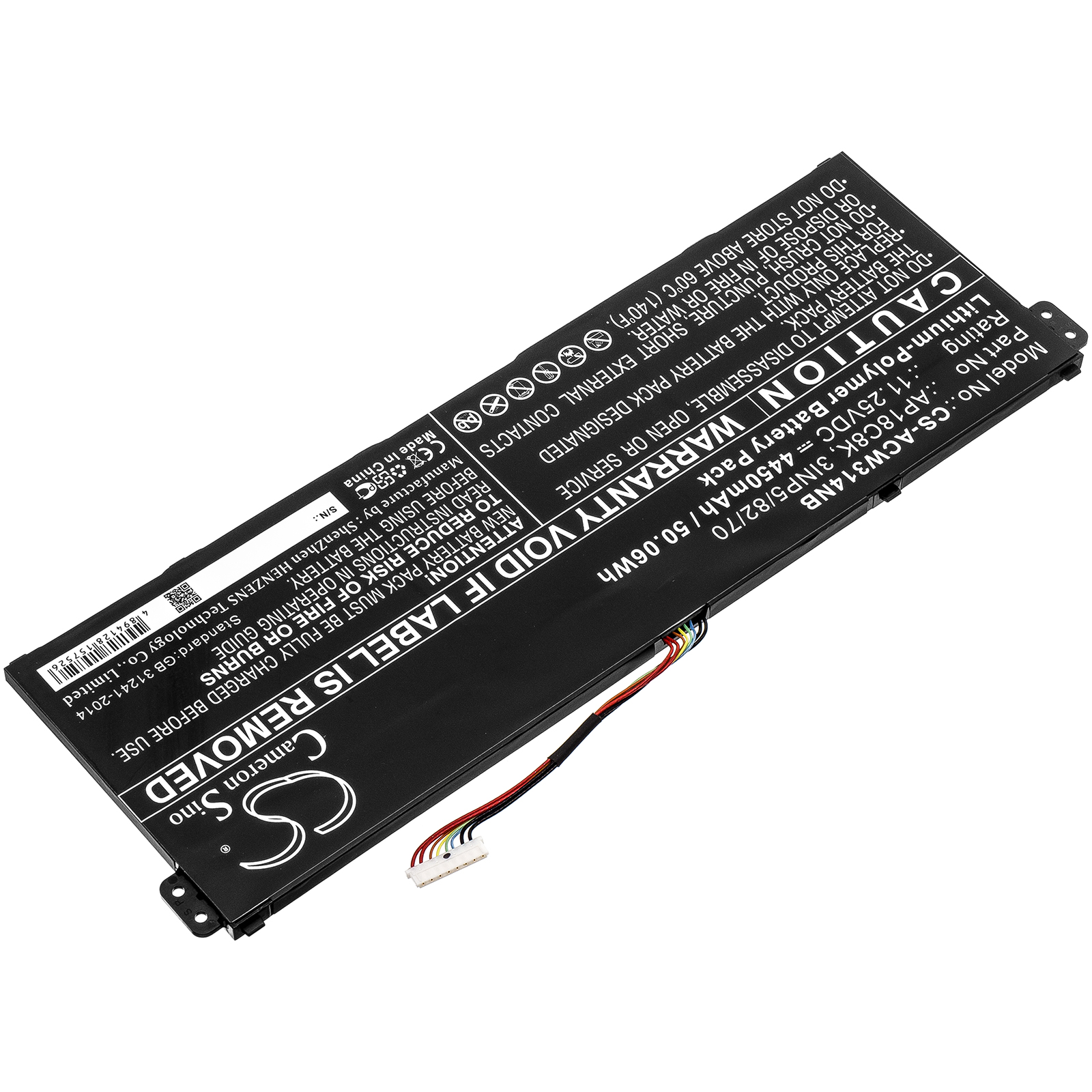 Акумулятор Acer Aspire 5 A514-52-58U3, Chromebook 314 C933, Chromebook 314 C933-C0FR, Chromebook 314 C933-C2QR, Chromebook 314 C933-C6YY, Chromebook 314 C933-C7GM, Chromebook 314 C933-C9J5, Swift 3 SF314-57, Swift 3 SF314-57-309B, Swift 3 - Зображення 2