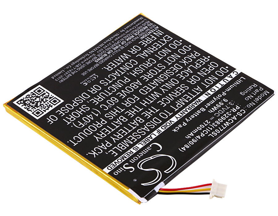 Акумулятор Acer Iconia One 7 B1-770 - Зображення 2