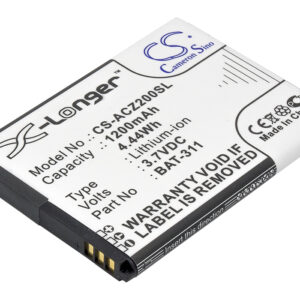 Акумулятор Acer Liquid M220, Liquid M220 Dual SIM, Liquid Z200, Liquid Z220, Liquid Z220 Dual SIM, Liquid Z220 Duo, M220, Z200