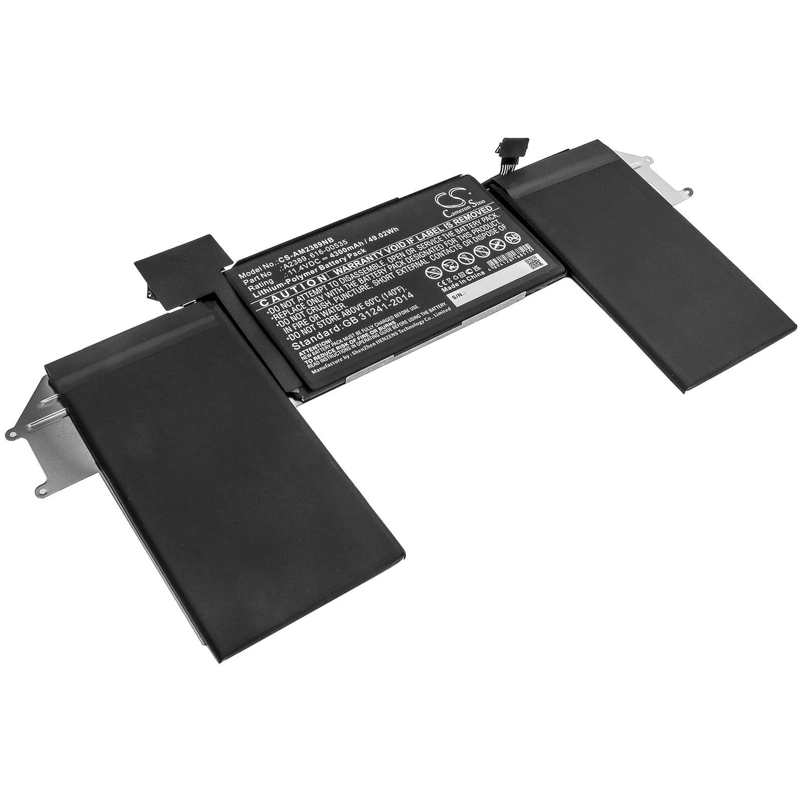 Акумулятор Apple MacBook Air (M1 2020), MacBook Air 13(Late 2020), MacBook Air 13-inch A2179 2020, MacBook Air 13-inch A2179 EMC , MacBook Air 13-inch A2179 SCIS, MacBook Air 2020 M1 Entry, MacBook Air Core I3 1.1GHZ 13-, MacBook Air Core