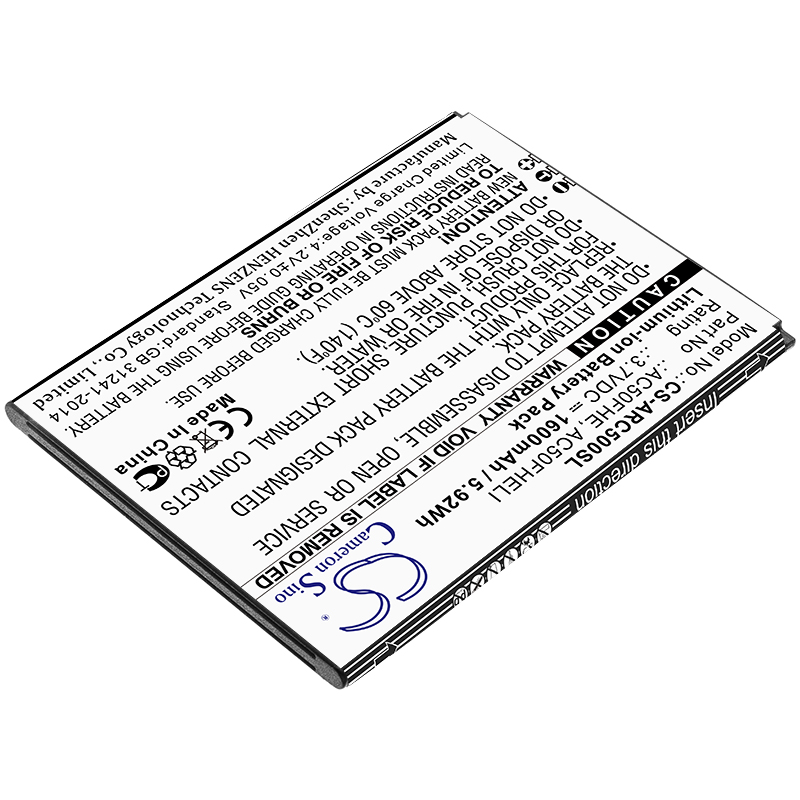 Акумулятор Archos 50F Helium Lite, GX395872 - Зображення 2