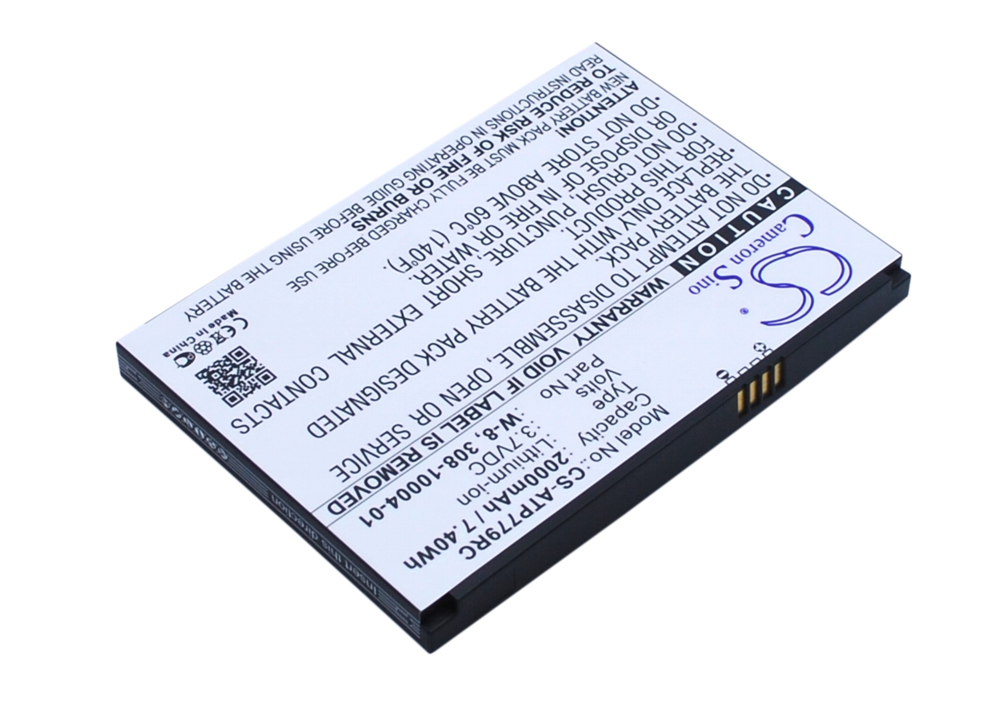 Акумулятор AT&T AC779S, AC797S, AirCard 779S, AirCard 779S 4G, AirCard 797S, AirCard 810, AirCard 810S, Explorer 2, NTGR779ABB, Unite Express - Зображення 2