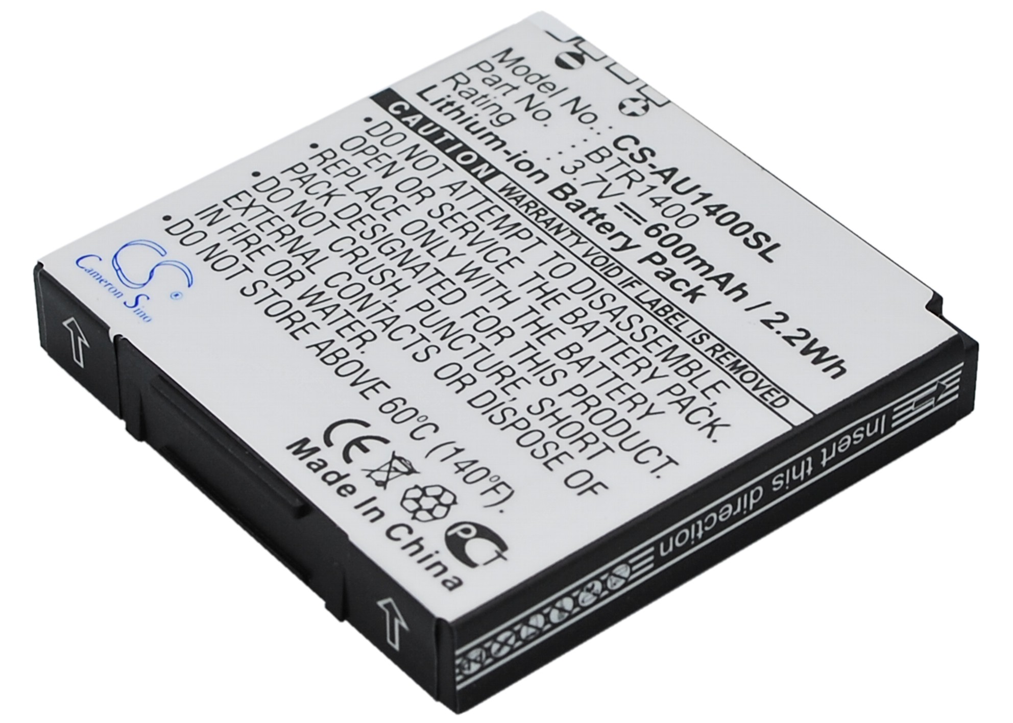Акумулятор UTStarcom CDM-1400, PCS-1400, PCS-1400 Slice, PPC-1400, PPC-1400 Slice - Зображення 2