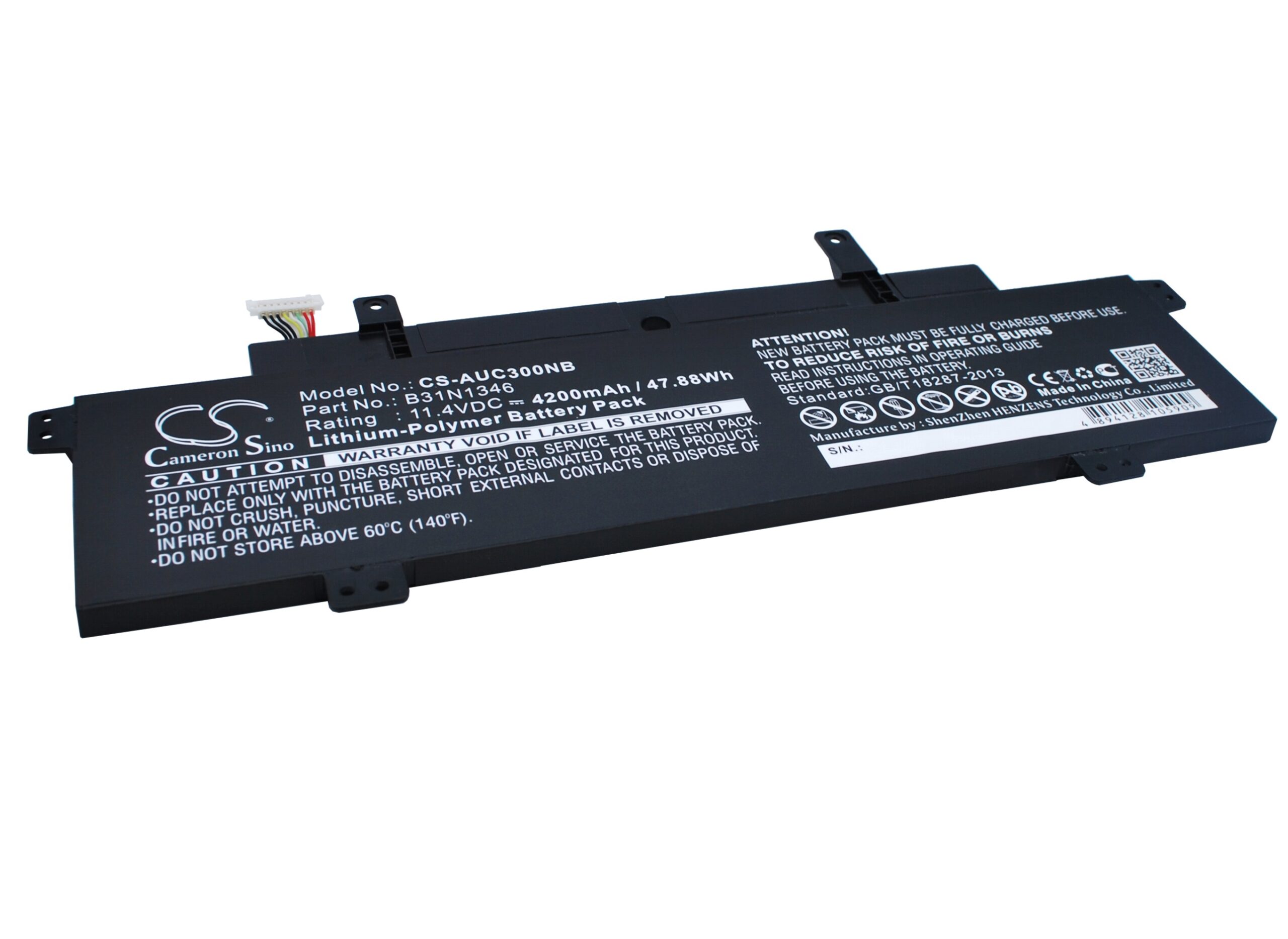 Акумулятор Asus C300MA_C-2A, C300MA-2A, C300MA-2B, C300MA-2C, C300MA-2D, C300MA-2E, C300MA-BBCLN12, C300MA-DB01, C300MA-DH01, C300MA-DH02, C300MA-EDU2, C300MA-RO002, C300MA-RO005, C300MA-RO007, C300MA-RO008, C300MA-RO009, C300MA-RO010, C300MA-RO013, - Зображення 2