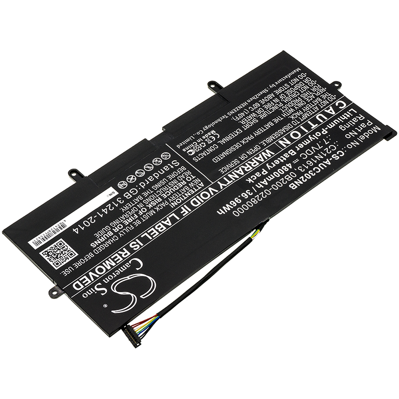 Акумулятор Asus C302CA, C302CA-0041A6Y30, C302CA-1A, C302CA-F6Y30, Chromebook Flip c302, Chromebook Flip C302C, Chromebook Flip C302CA, Chromebook Flip C302CA-0041A6Y, Chromebook Flip C302CA-DH54, Chromebook Flip C302CA-DH75, Chromebook Flip - Зображення 2