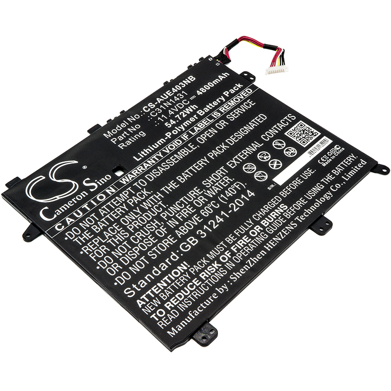 Акумулятор Asus E403NA-FA003T, E403NA-FA007T, E403NA-FA008T, E403NA-FA024T, E403NA-FA029T, E403NA-FA042T, E403NA-FA049T, E403NA-FA105T, E403NA-FA106T, E403NA-FA115T, E403NA-GA001T, E403NA-GA002T, E403NA-GA012T, E403NA-GA016T, E403NA-GA025T,