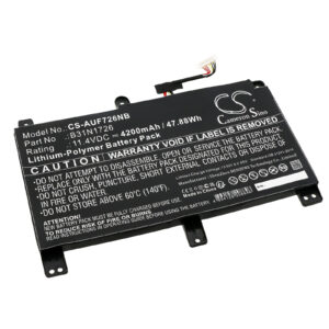 Акумулятор Asus FX504, FX504G, FX504GD, FX504GD-0181D8750H, FX504GD-0191A8750H, FX504GD-DM364T, FX504GD-DM812T, FX504GD-E4021T, FX504GD-E4075, FX504GD-E41055, FX504GD-E4148T, FX504GD-E4292T, FX504GD-E4371T, FX504GD-E4603T, FX504GD-E4653T,