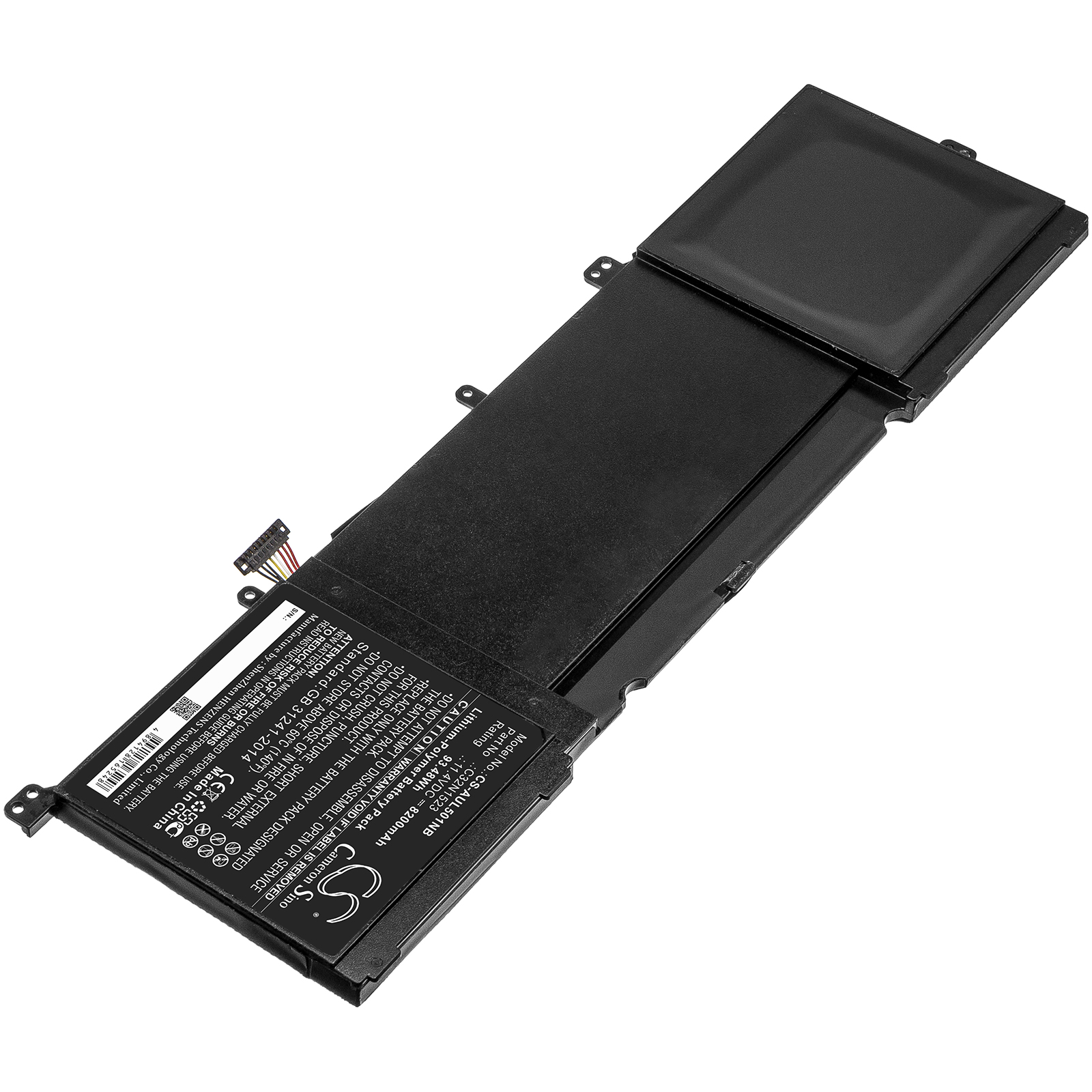 Акумулятор Asus N501L, UX501VW-F1020, UX501VW-FY010T, UX501VW-FY057R, UX501VW-FY062T, UX501VW-FY102R, UX501VW-FY144T, UX501VW-FY145T, Zenbook Pro UX501VW, Zenbook Pro UX501VW-DS71T, Zenbook Pro UX501VW-FI094R, Zenbook Pro UX501VW-FJ044T, Zenbook Pro - Зображення 2
