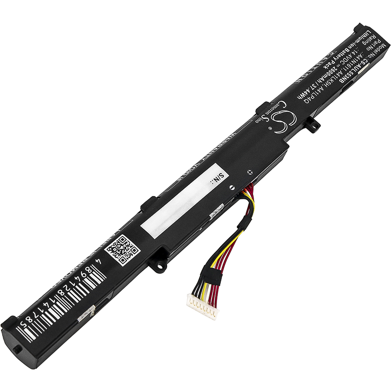 Акумулятор Asus GL553VD, GL553VD-1A, GL553VD-1B, GL553VD-2B, GL553VD-2D, GL553VD-FY072T, GL553VD-FY124T, GL553VE-1B, GL553VE-DS74, GL553VE-FY003T, GL553VW, GL553VW-1A, GL553VW-2B, GL553VW-2D, ROG GL553VW-DH71, ROG GL553VW-DM005T, ROG GL553VW-FY089T, - Зображення 2