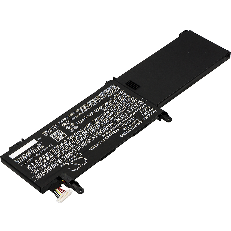 Акумулятор Asus GL703GM, GL703GM-0051A8750H, GL703GM-71200T, GL703GM-78B06CS1, GL703GM-E5011T, GL703GM-E5014T, GL703GM-E5016, GL703GM-E5018T, GL703GM-E5024T, GL703GM-E5033T, GL703GM-E5044T, GL703GM-E5054T, GL703GM-E5055T, GL703GM-E5063T, - Зображення 2