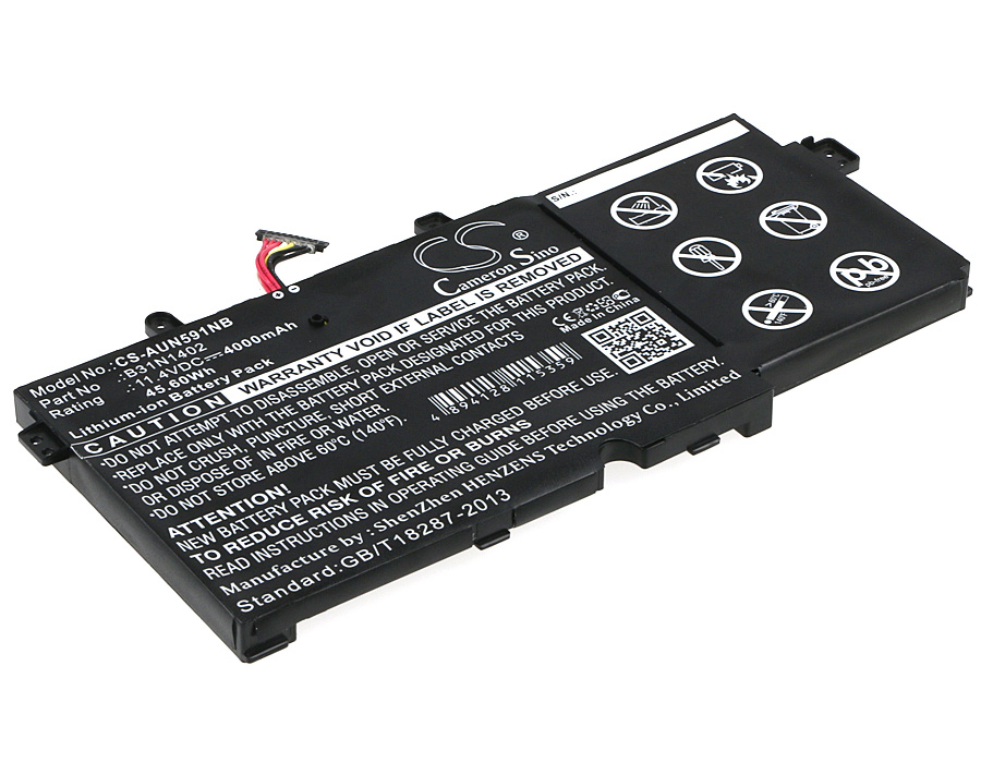 Акумулятор Asus 51LN-BBI706, N591LB, Q551, Q551L, Q551LN, Q551LN-BBI706