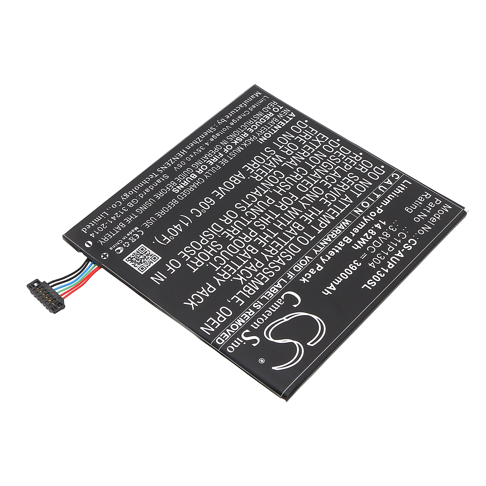 Акумулятор Asus K00L, K013, K01G, M80T, M81C, ME173X, Me176, ME176C, ME176CX, ME180A, ME1Pn51, Memo Pad 7, Memo Pad 8HD, Memo Pad HD, MeMO Pad HD7, MeMo Pad ME173X, P01M, P022, VivoTab 8, Vivotab Note 8", Z380C, Z580C, Z580CA, Z580C-B1, Z580C-B1-BK, - Зображення 2