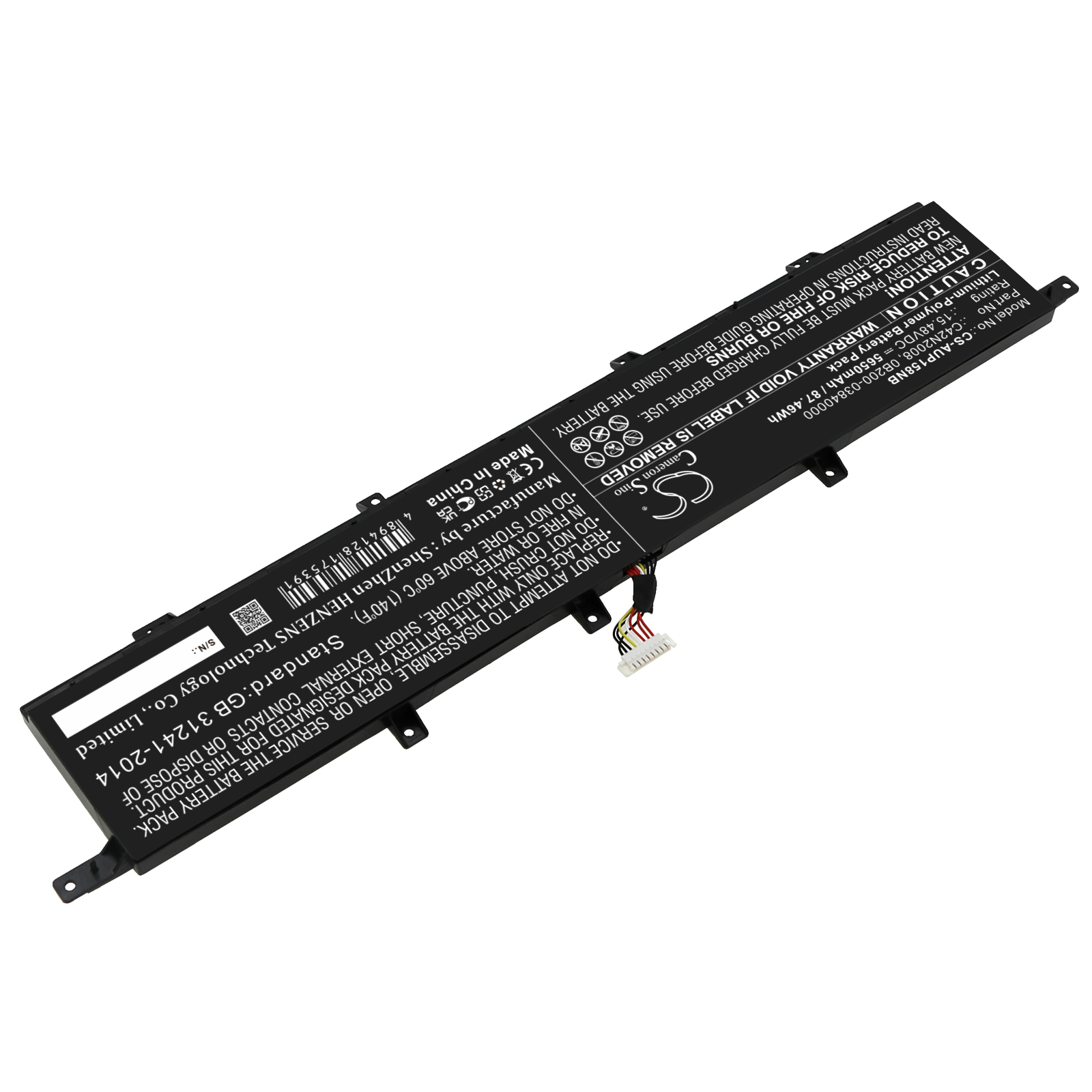 Акумулятор Asus ZenBook Pro 15 UX582LR, ZenBook Pro 15 UX582LR-H2002R, ZenBook Pro Duo 15 OLED UX582L, ZenBook Pro Duo 15 OLED UX582L, ZenBook Pro Duo 15 OLED UX582L, Zenbook Pro Duo 15 OLED UX582L, ZenBook Pro Duo 15 OLED UX582L, ZenBook Pro Duo 15 - Зображення 2