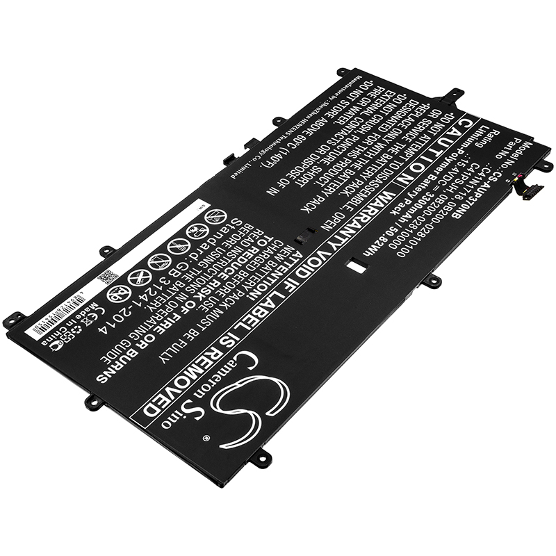 Акумулятор Asus NovaGo TP370QL, NovaGo TP370QL-EL002T, NovaGo TP370QL-EL019T, TP370, TP370QL, TP370QL-4G64G, TP370QL-6G128G, TP370QL-EL001T, TP370QL-EL002T, TP370QL-EL003T, TP370QL-EL004T - Зображення 2