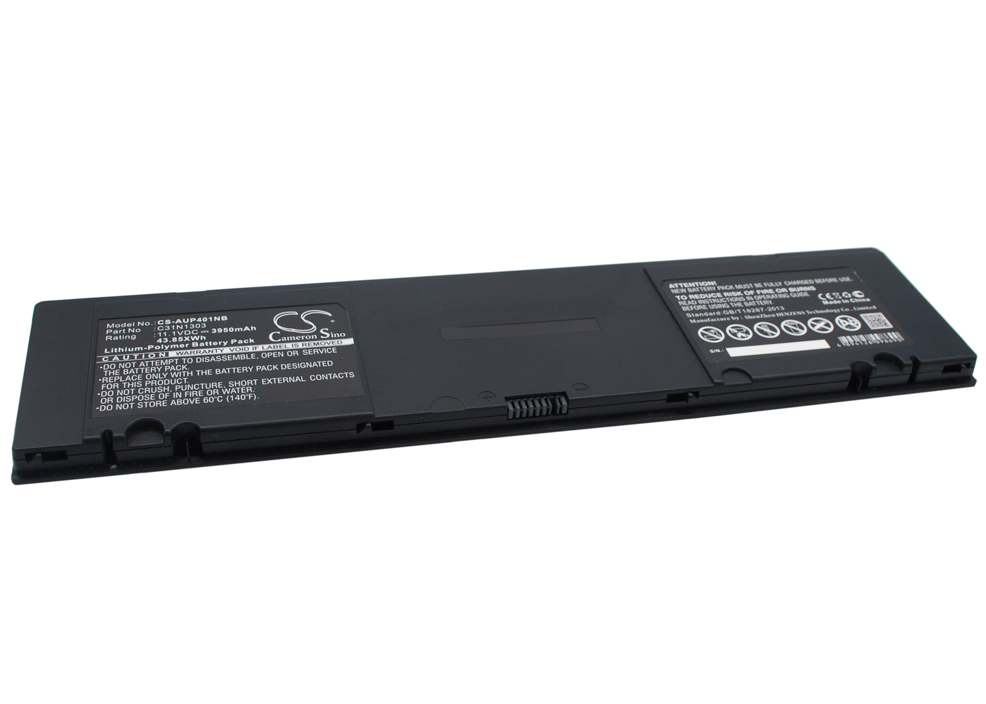 Акумулятор Asus AsusPro Essential PU401LA, AsusPro PU401, AsusPro PU401LA, PI401LA-WO110D, PU401, PU401E4010LA, PU401E4200LA, PU401E4288LA, PU401E4500LA, PU401L, PU401LA, PU401LA -WO097G, PU401LA-0091A4200U, PU401LA-0311A4200U, PU401LA-0601A4210U, - Зображення 2