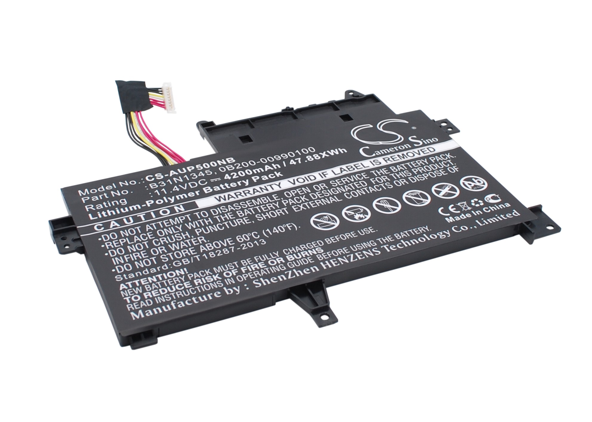 Акумулятор Asus Transformer Book Flip TP500LA, Transformer Book Flip TP500LB, Transformer Book Flip TP500LB-, Transformer Book Flip TP500LB-, Transformer Book Flip TP500LB-, Transformer Book Flip TP500LB-, Transformer Book Flip TP500LN, Transformer - Зображення 2