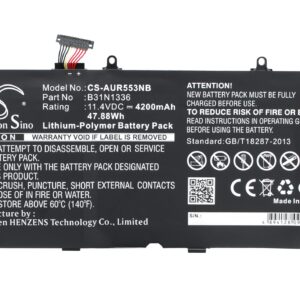 Акумулятор Asus A551LN, K551LA Serie, K551LA-XX235D, K551LA-XX314D, K551LA-XX317H, K551LA-XX318H, K551LB, K551LB-XX184H, K551LB-XX210H, K551LB-XX225D, K551LB-XX226D, K551LB-XX227H, K551L-DM550H, K551LM-XX400H, K551LN-DM092H, K551LN-XO401H,