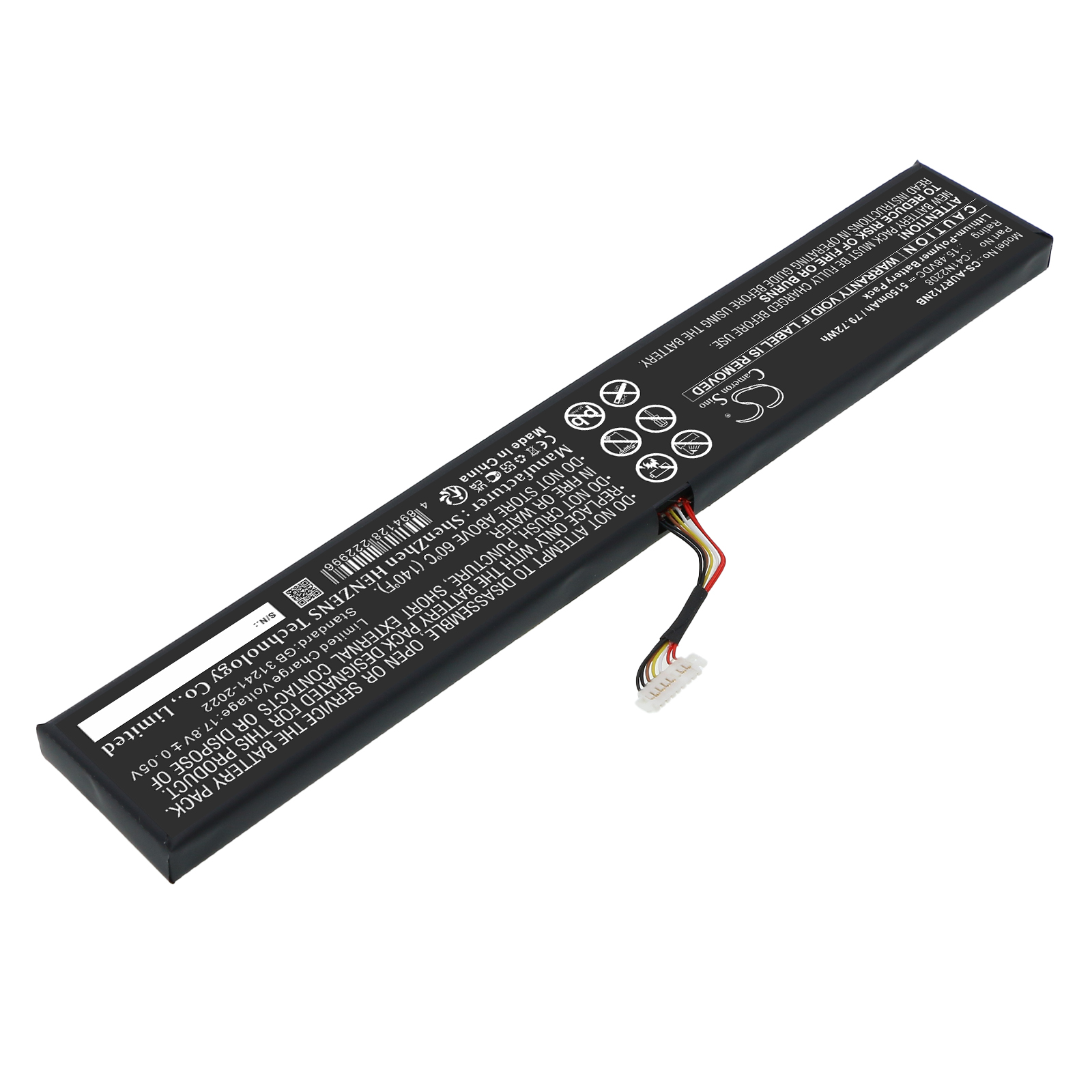 Акумулятор Asus RC71L-NH001W, RC71L-NH002W, RC71L-NH019W, RC71L-NR2301L, Rog AllY CONSOLE 2023, ROG Ally(2023)RC71L - Зображення 2