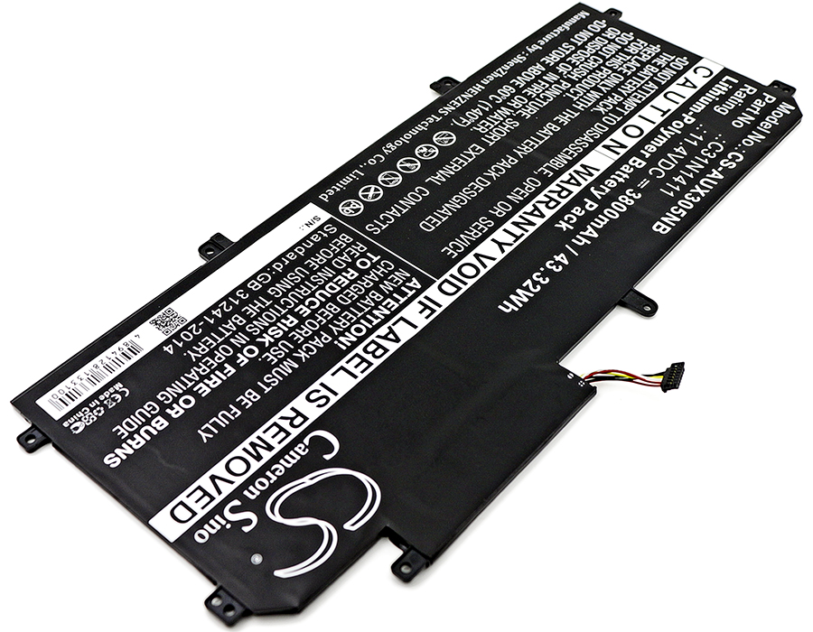 Акумулятор Asus U305CA6Y30, U305F 13.3 inch, U305FA5Y10, U305FA5Y71, U305L, UX305CA, UX305CA-1A, UX305CA-1B, UX305CA-1C, UX305CA-2A, UX305CA-2C, UX305CA-3C, UX305FA, UX305FA-1A, UX305FA-1B, UX305FA-1C, UX305FA-2A, ZenBook U305CA-6Y30, Zenbook - Зображення 2
