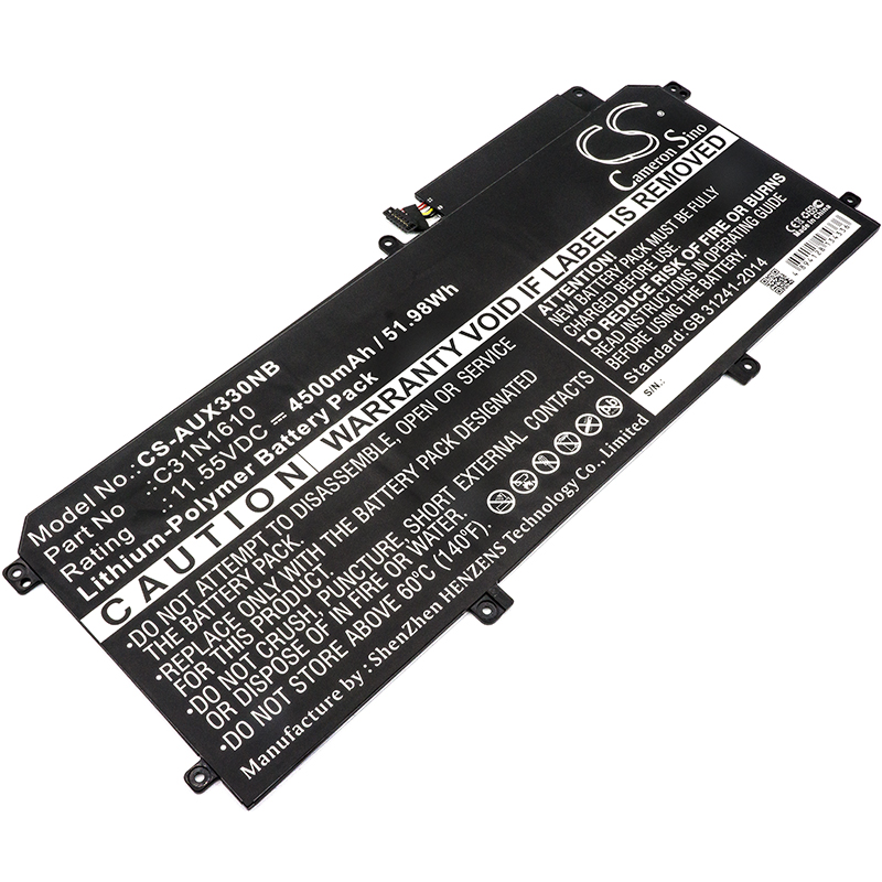 Акумулятор Asus UX330, UX330C, UX330CA, UX330CA-0051C7Y30, UX330CA-0061A7Y30, UX330CA-1A, UX330CA-1C, UX330CA-FB038T, UX330CA-FB105T, UX330CA-FC005T, UX330CA-FC006T, UX330CA-FC007T, UX330CA-FC012T, UX330CA-FC018T, UX330CA-FC019T, UX330CA-FC026T,