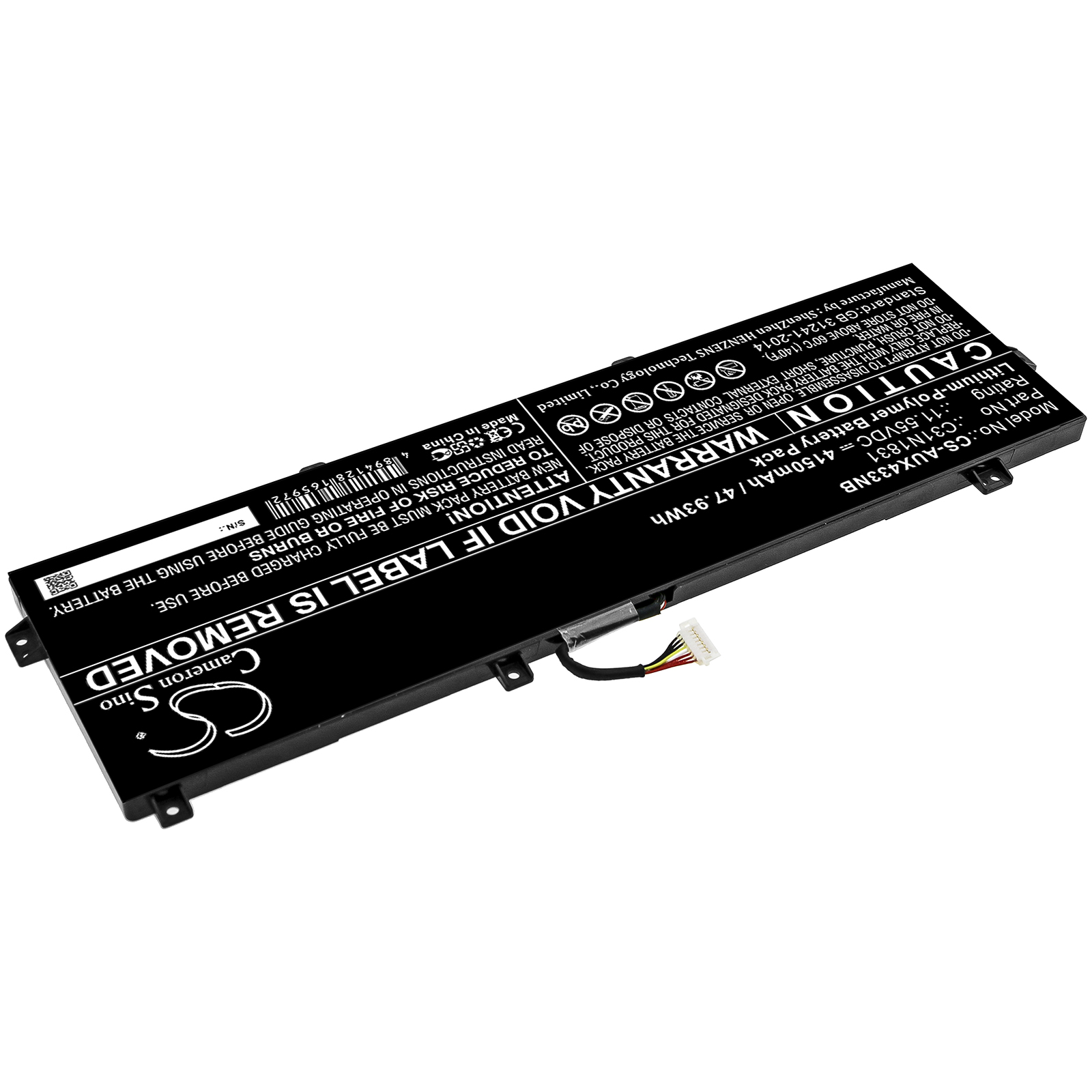 Акумулятор Asus P3540FA, p3540fa-0091a8265u, p3540fa-0101a8565u, P3540FA-BQ0034, P3540FA-BQ0067R, P3540FA-BQ0072R, P3540FA-BQ0079R, P3540FA-BR0142R, p3540fa-ej00056r, p3540fa-ej0056r, p3540fa-ej0058r, P3548FA, P574FA, PE574FA, Pro3548FA, Pro574FA, - Зображення 2