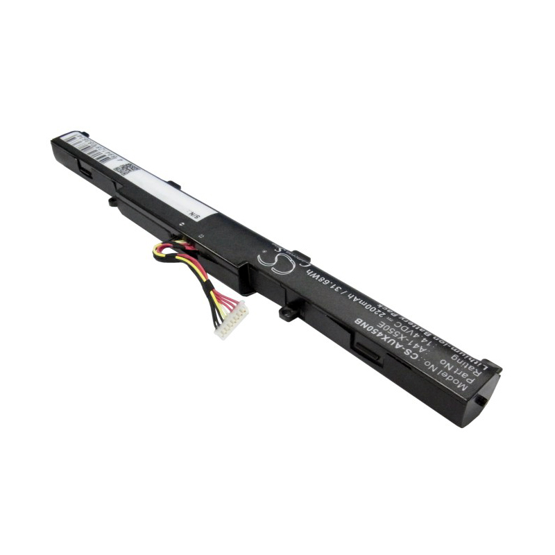 Акумулятор Asus A450E1007CC-SL, A450E47JF-SL, A450EP, A450J, A450JF, A450JN, A450JN-WX009H, A750JB, A750LA, A751LD, A751NA, A751SA, D451V, E450JN, E450VP, F450, F450EA, F452JF, F452VE, F550, F550D, F550DP, F550DP-XX008H, F550DP-XX021H, - Зображення 2