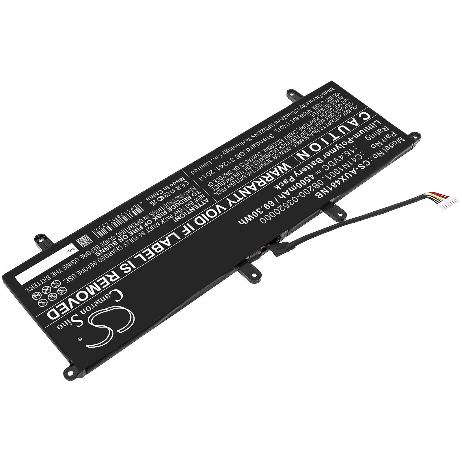 Акумулятор Asus ZenBook 14 UX481F, ZenBook 14 UX481FL, ZenBook Duo 14 UX481FA-BM018R, ZenBook Duo UX481, ZenBook Duo UX481FA, ZenBook Duo UX481FA BM099R, ZenBook Duo UX481FA-10210U, ZenBook Duo UX481FA-10510U, ZenBook Duo UX481FA-BM010T, ZenBook Duo - Зображення 2