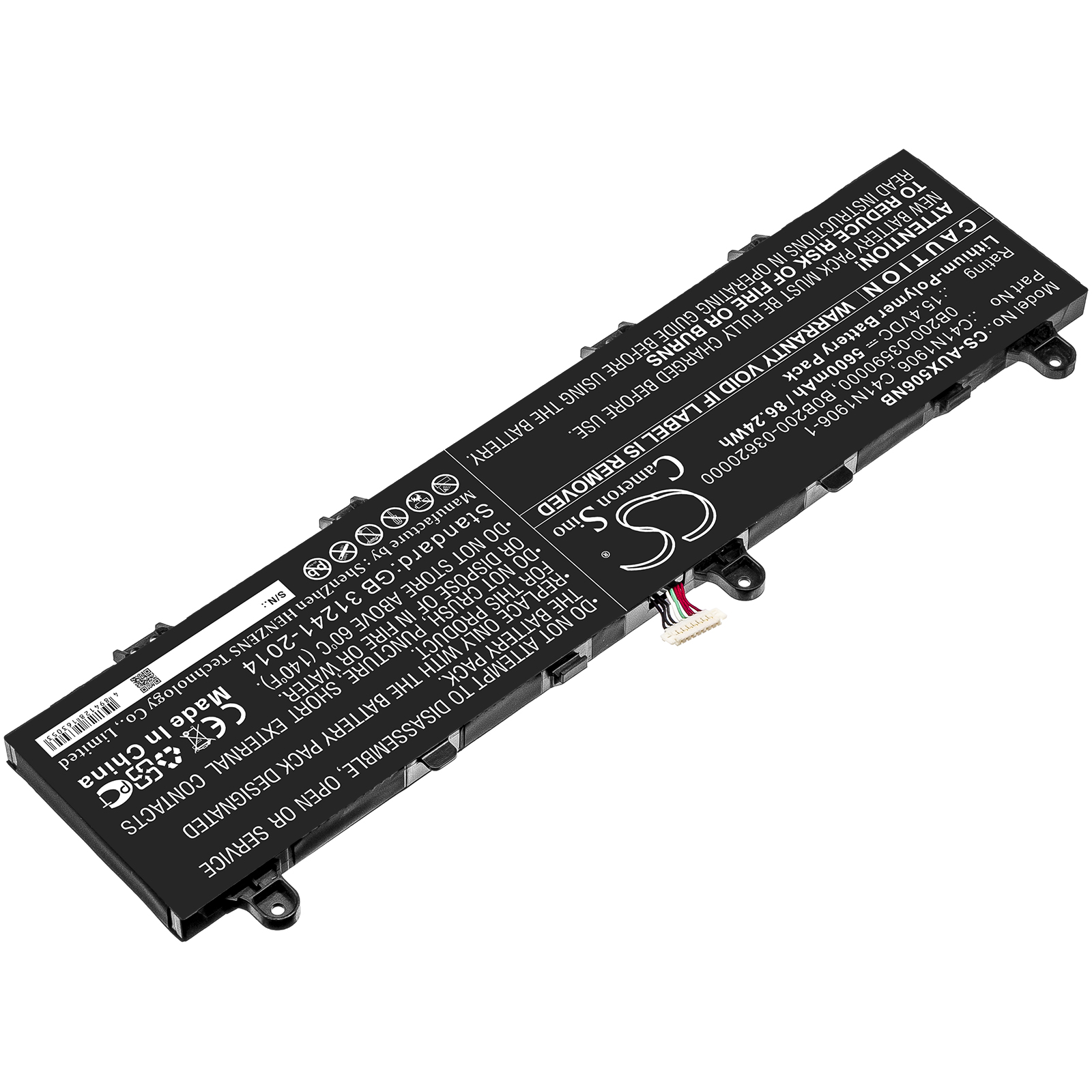 Акумулятор Asus FA506IV, FA566IV, FA706IU, FX506, FX506IV, FX566IV, FX706IU, FX766IU, ROG Zephyrus Duo 15 GX550, ROG Zephyrus Duo 15 GX550LWS, ROG Zephyrus Duo 15 GX550LWS-H, ROG Zephyrus Duo 15 GX550LWS-X, ROG Zephyrus Duo 15 GX550LXS, TUF A15 - Зображення 2