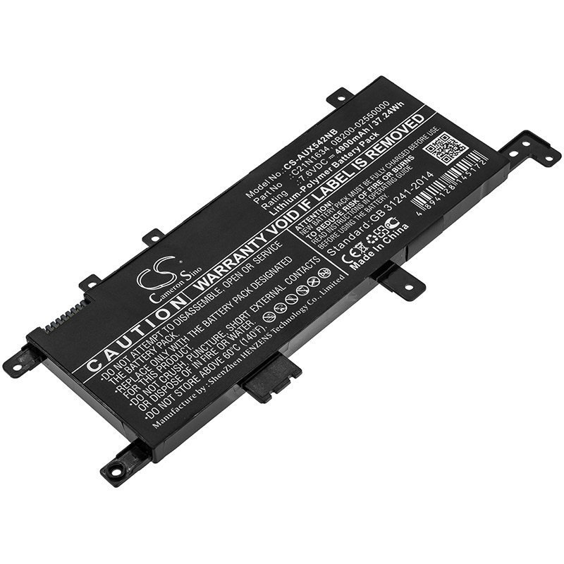 Акумулятор Asus A580B, A580UBA7100, A580UF, A580UR7100, A580UR8250, A580UR9000, F542BP, F542BP-GQ006T, F542BP-GQ017T, F542UA, F542UA-DB71, F542UA-DH71, F542UA-DM1159R, F542UA-DM1170R, F542UA-GQ1179T, F542UA-GQ740T, F542UA-GQ828R, F542UA-GQ941R,