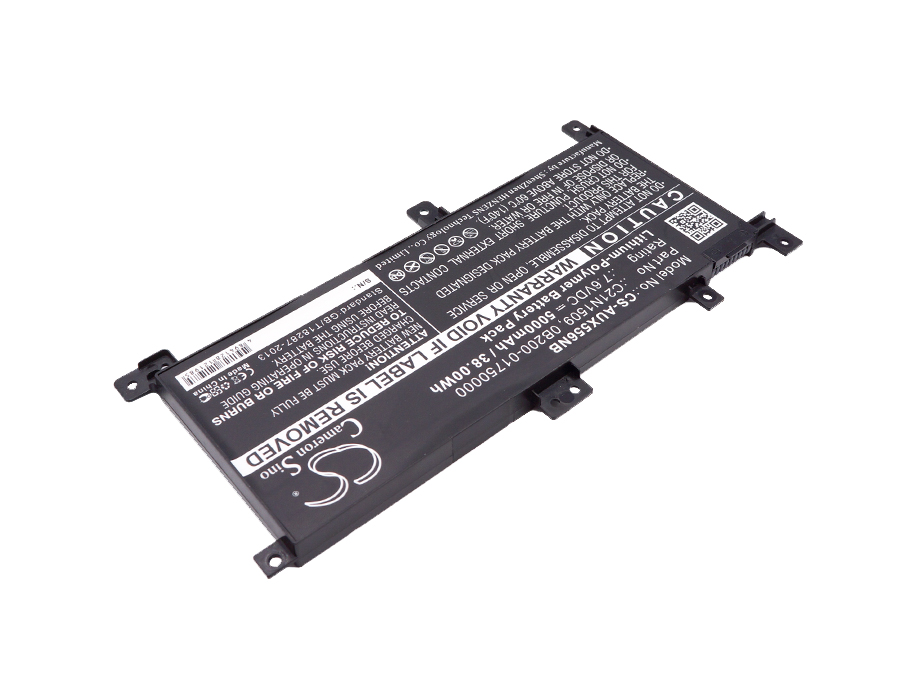 Акумулятор Asus F556UA-AB32, F556UA-DM1014T, F556UA-DM893R, F556UA-EB71, F556UA-UH71, F556UA-XO062T, F556UA-XO093T, F556UA-XO094T, F556ua-Xo217T, F556UA-XX037T, F556UB, F556UB-DM026T, F556UB-DM058T, F556UB-DM064T, F556UB-DM068T, F556UB-DM069T, - Зображення 2
