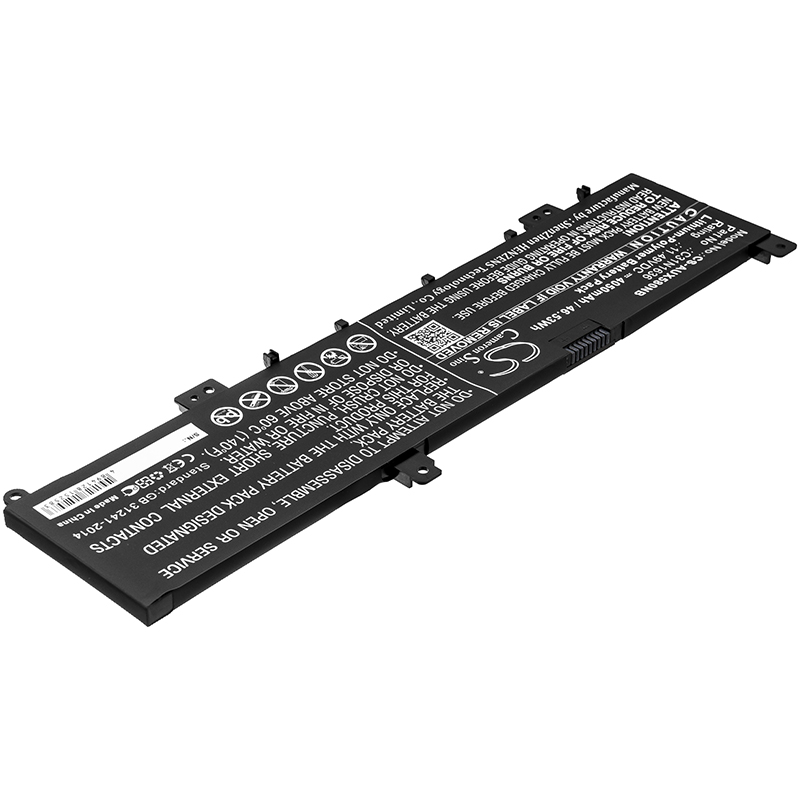 Акумулятор Asus N580, N580GD, N580GD-DB74, N580GD-DM230T, N580GD-E4047T, N580GD-E4171T, N580GD-E4189T, N580GD-E4288T, N580GD-E4382T, N580GD-E4405T, N580GD-FI018T, N580VD, N580VD-DM027T, N580VD-DM028T, N580VD-DM039T, N580VD-DM139T, N580VD-DM527T, - Зображення 2