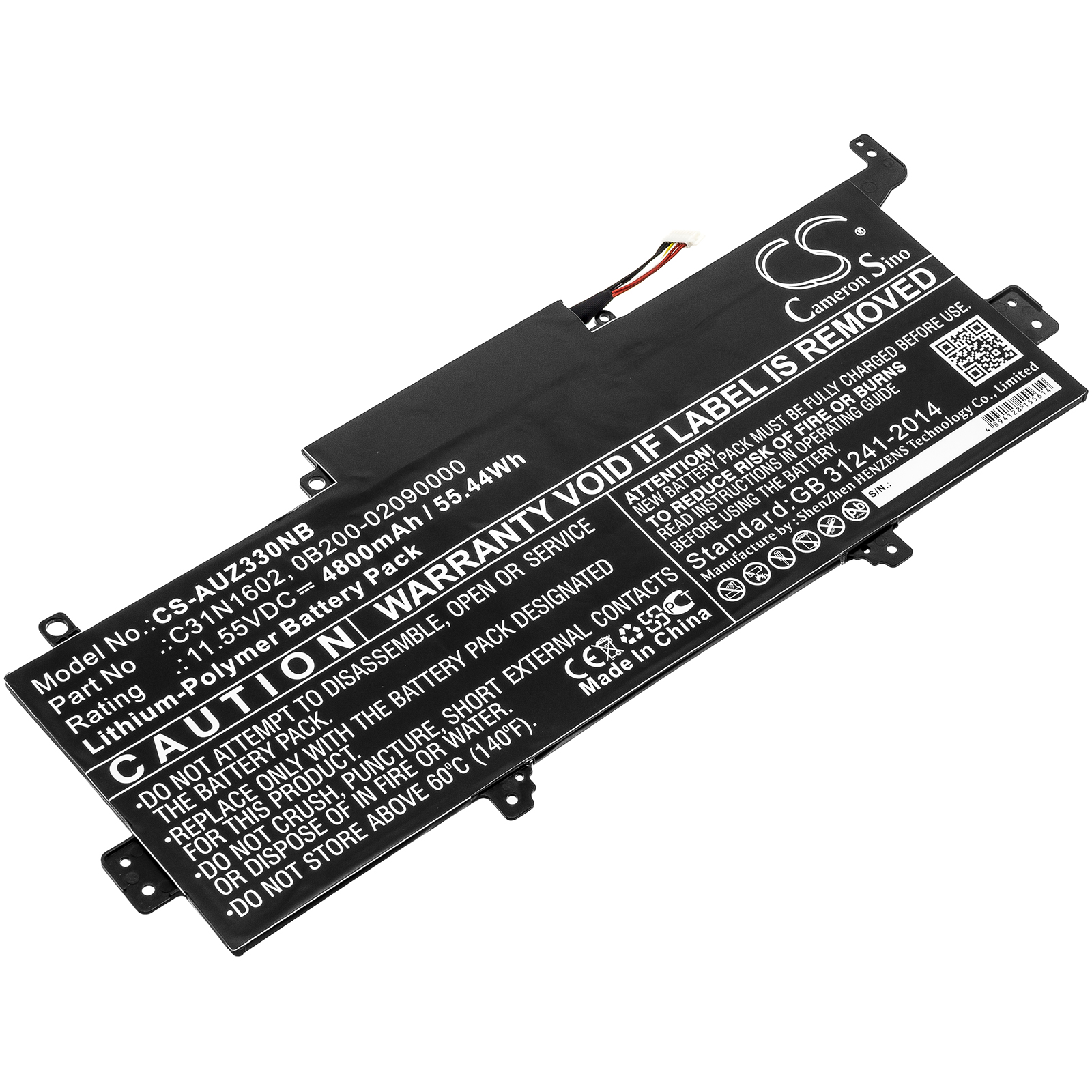 Акумулятор Asus UX330UA, UX330UA-1A, UX330UA-1B, UX330UA-1C, UX330UAK, Zenbook UX330UA, Zenbook UX330UA-AH54, Zenbook UX330UA-AH55, Zenbook UX330UA-AH5Q, Zenbook UX330UA-DS74, Zenbook UX330UA-FB018R, Zenbook UX330UA-FB019T, Zenbook UX330UA-FB025T,