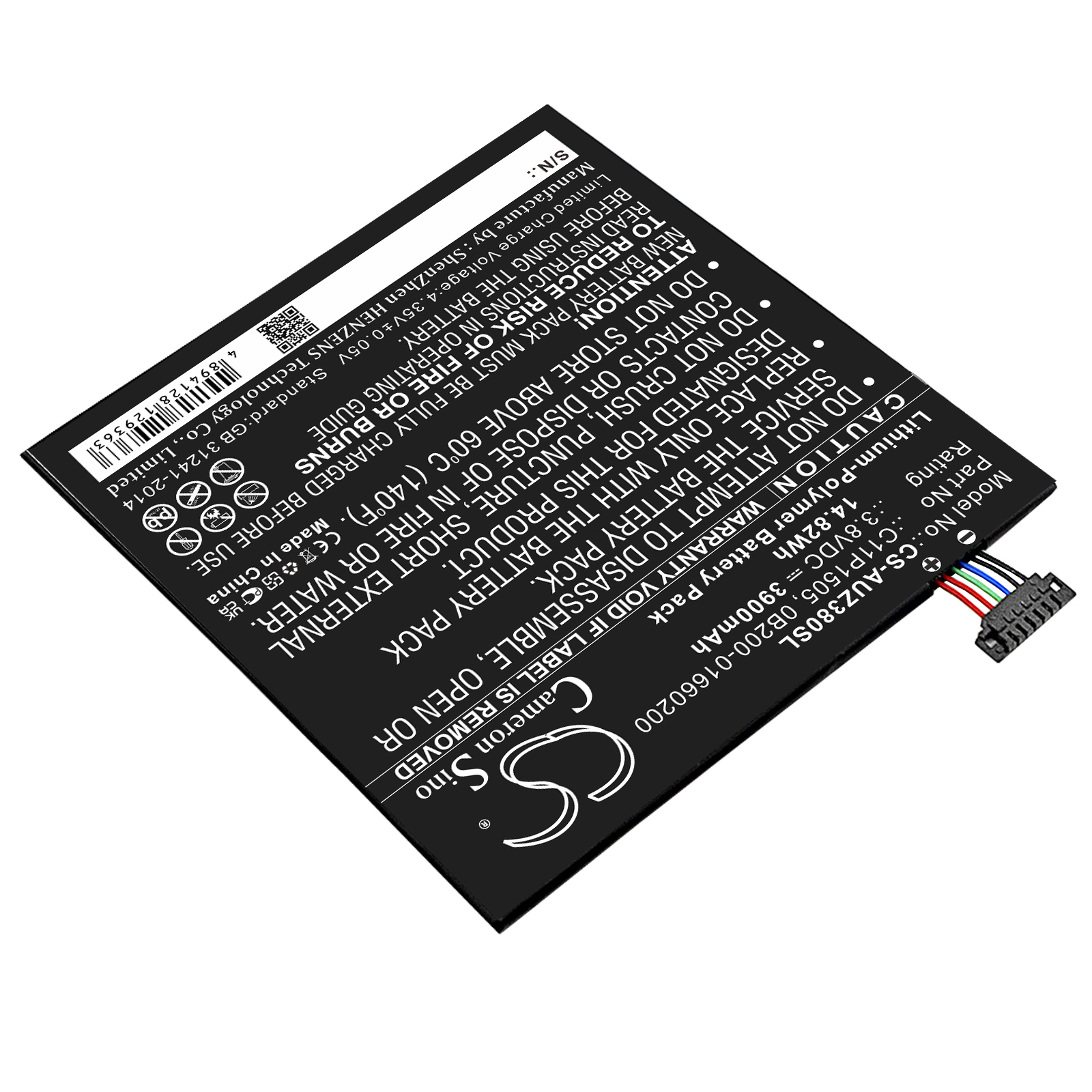 Акумулятор Asus P022, P024, ZenPad 8.0 Z380C, ZenPad 8.0 Z380CX, ZenPad 8.0 Z380KL, ZenPad Z380C, ZenPad Z380CX, ZenPad Z380KL - Зображення 2