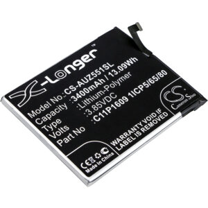 Акумулятор Asus X00DDA, Z00DDA, ZC520KL, ZC553KL, Zenfone 3 Max 5.5, ZenFone 3 Max Dual SIM 5.5, ZenFone 4 Max