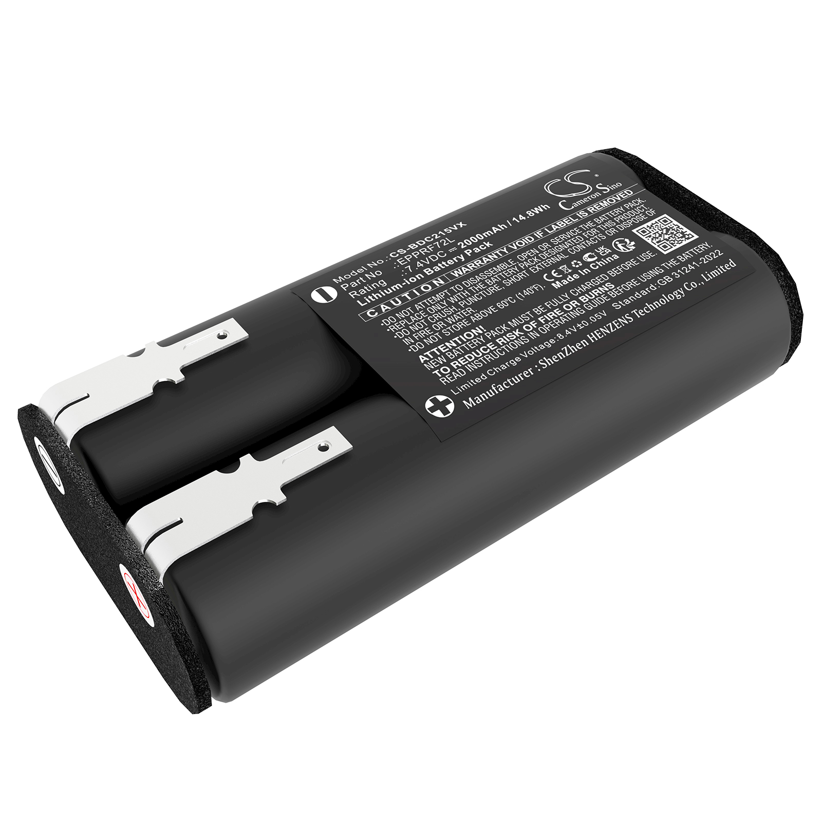 Акумулятор Black+Decker BDCD8GPA-QW, G9L72+, HNVC215B, HNVC220B, HNVD215J, HNVD215J00, PSA215B-QW