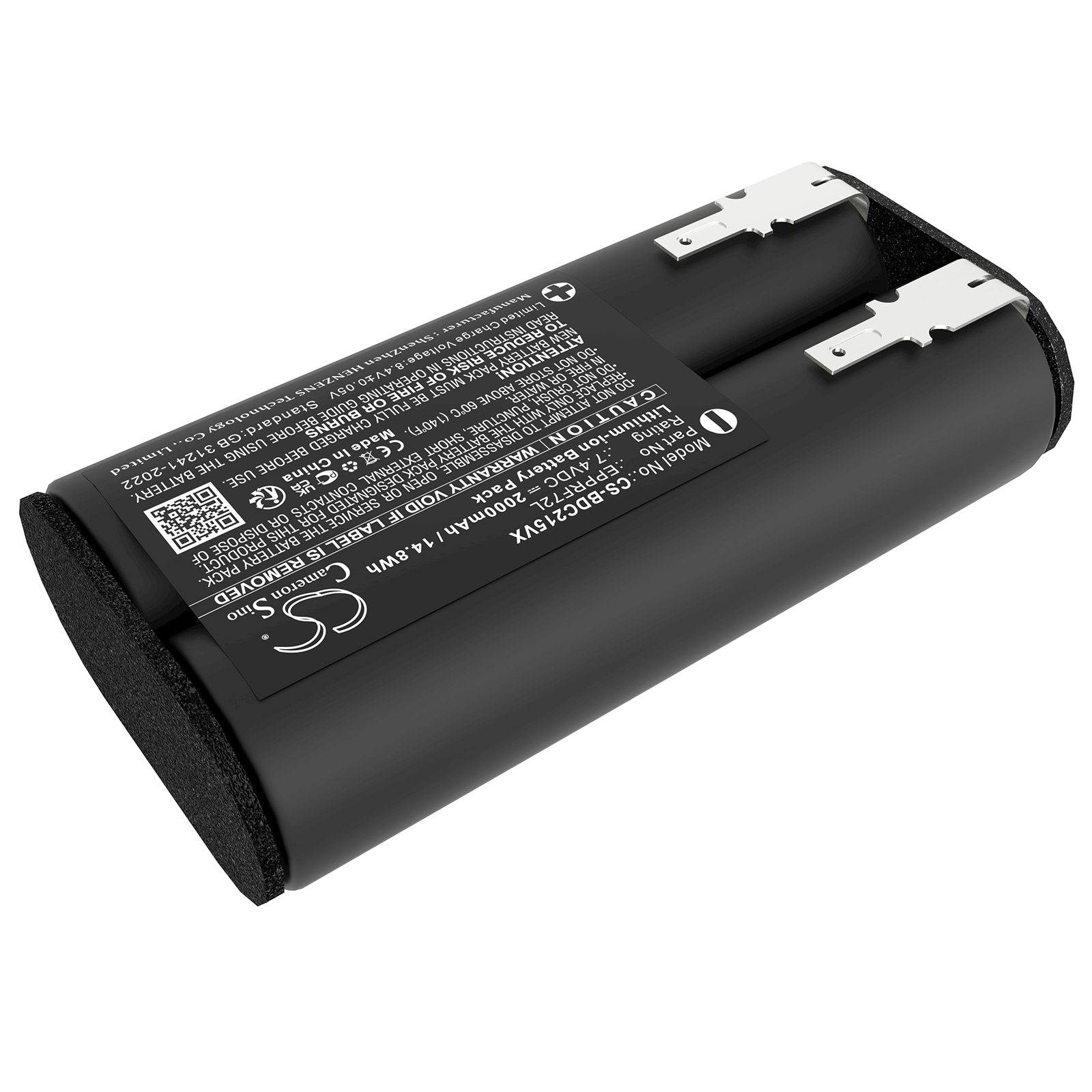 Акумулятор Black+Decker BDCD8GPA-QW, G9L72+, HNVC215B, HNVC220B, HNVD215J, HNVD215J00, PSA215B-QW - Зображення 2