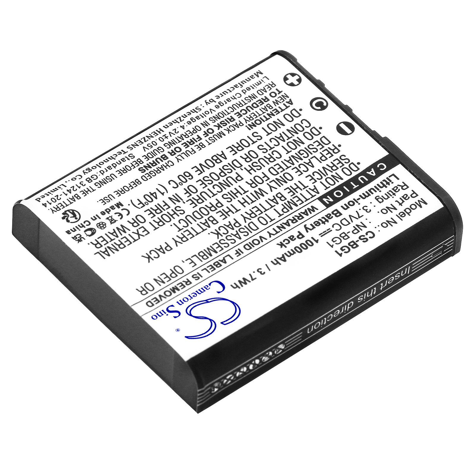Акумулятор Sony
Cyber-shot DSC-W170/,
Cyber-shot DSC-W35,
Cyber-shot DSC-W50S,
Cyber-shot DSC-W70S,
Cyber-shot DSC-W80S,
Cyber-shot DSC-WX10N, - Зображення 2