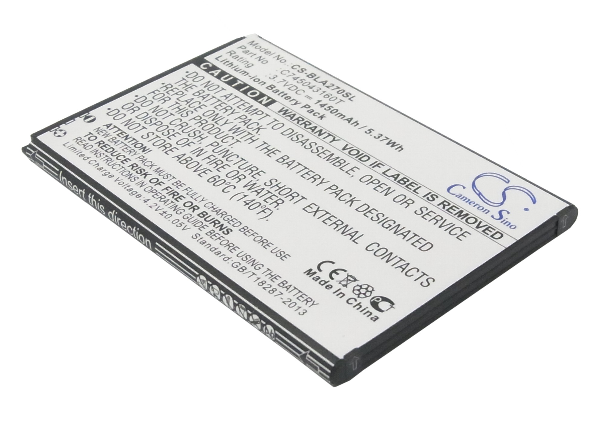 Акумулятор BLU A270, A270A, Advance 4.0