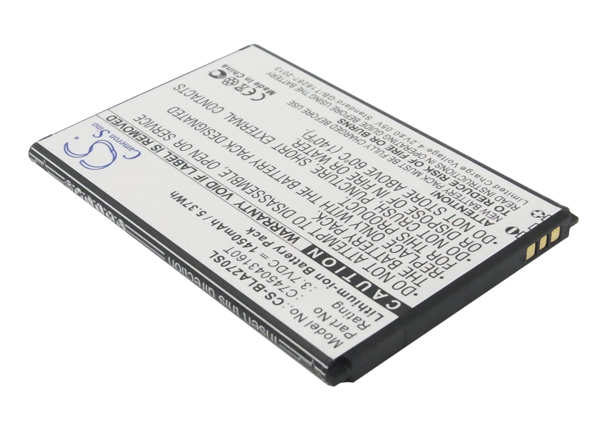 Акумулятор BLU A270, A270A, Advance 4.0 - Зображення 2