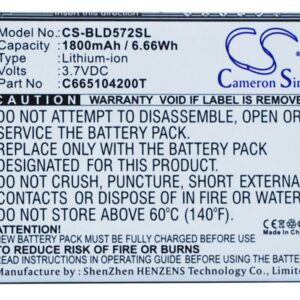 Акумулятор BLU D572, D572A, D572i, Studio 5.0 S II, Studio 5.0S, W510U, Y530Q