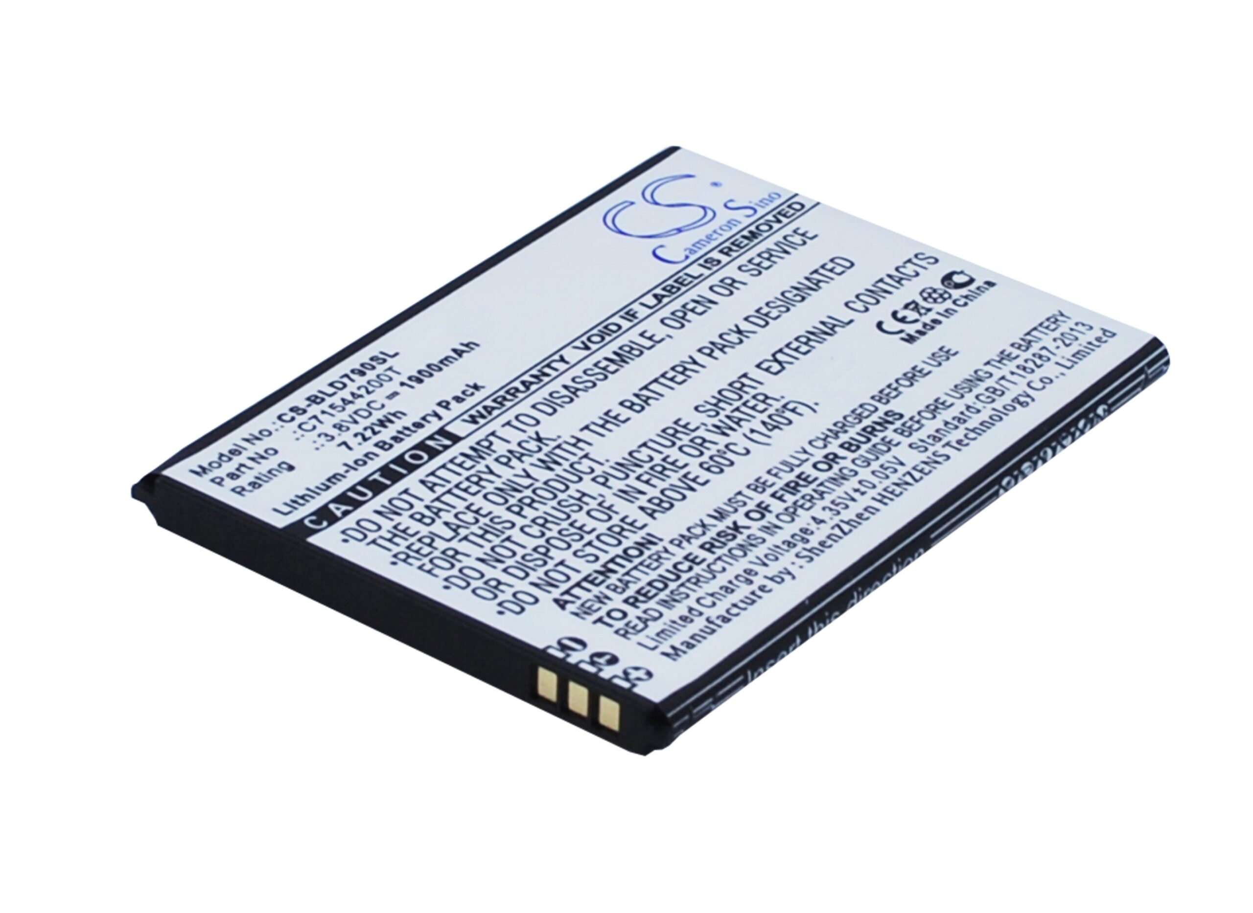 Акумулятор BLU D790, D790L, D790U, Studio G
