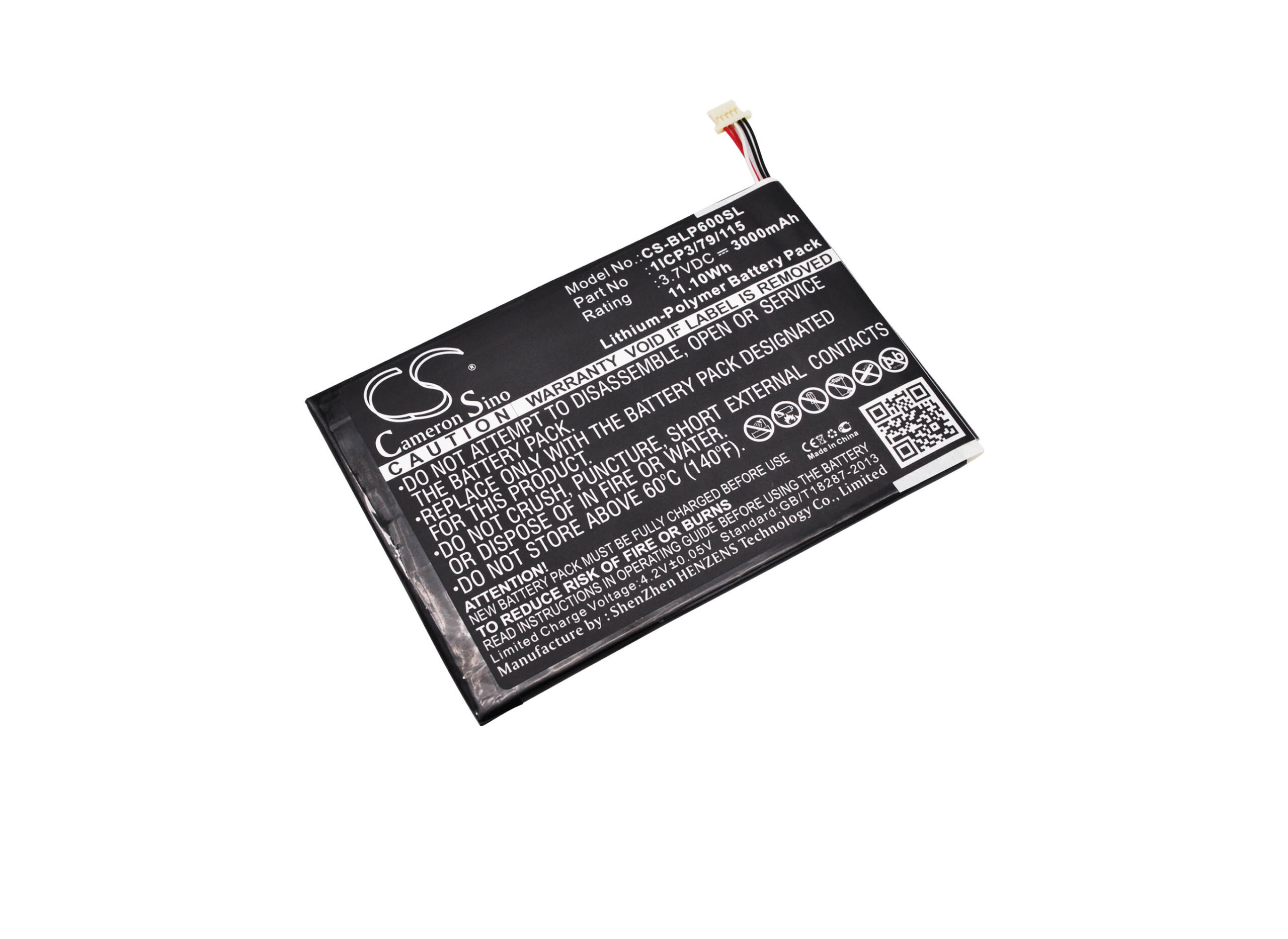 Акумулятор BLU P60W, TouchBook 7.0 Pro