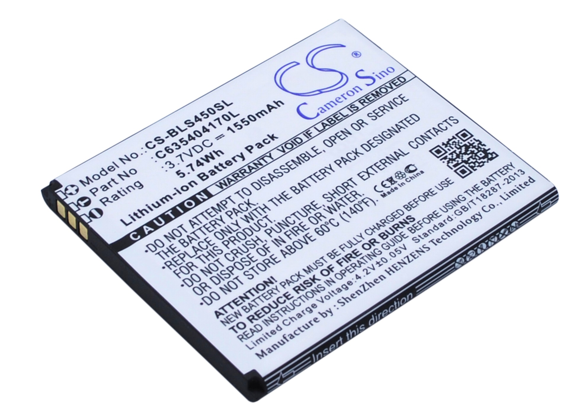 Акумулятор BLU S450, Star 4.5